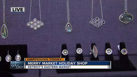 Merry Market holiday shop at Detroit's Eastern Market