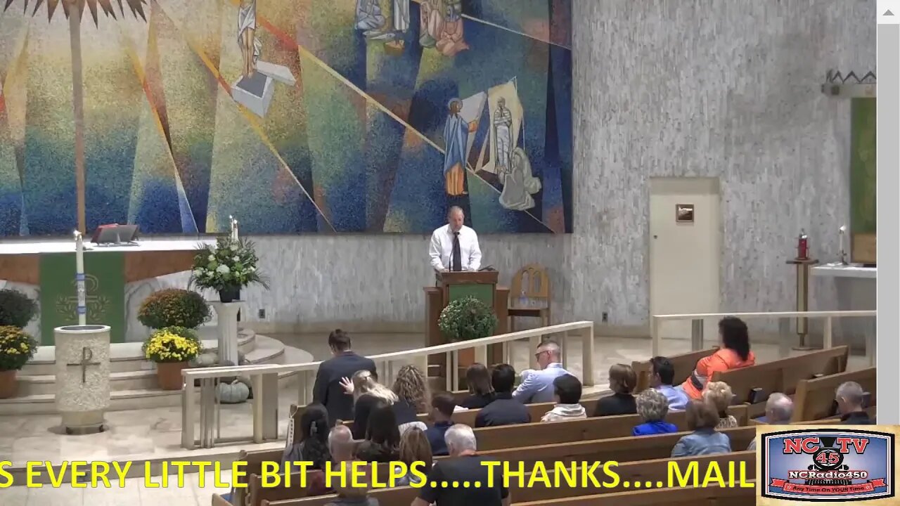 NCTV45 CATHOLIC MASS HOLY SPIRIT PARISH (ST VITUS) 4 PM SATURDAY OCTOBER 8 2022