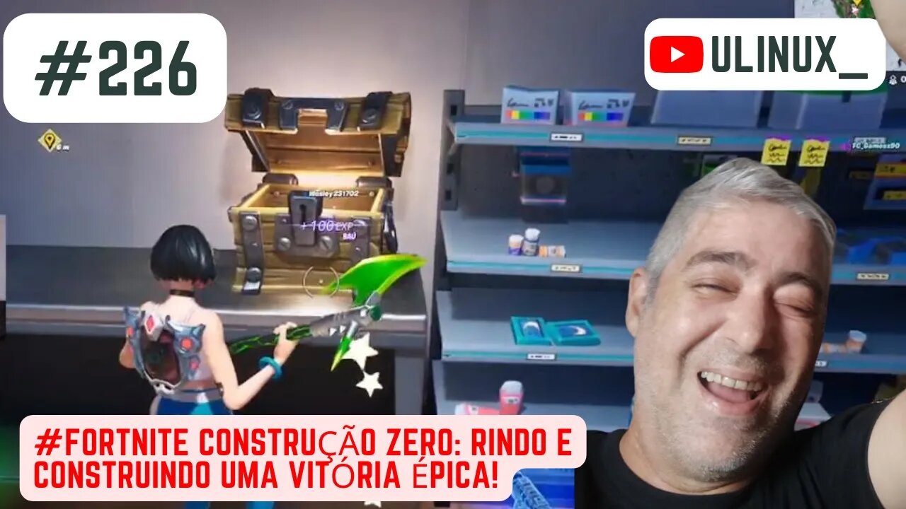 #Fortnite Construção Zero: Rindo e Construindo uma Vitória Épica!