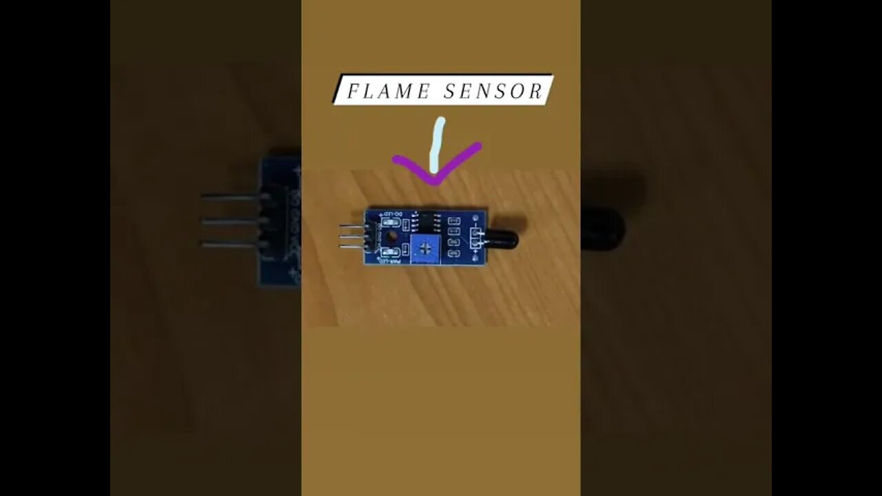 Flame sensor basic connection, #shorts, #sensor, #flamesensor, #IOT