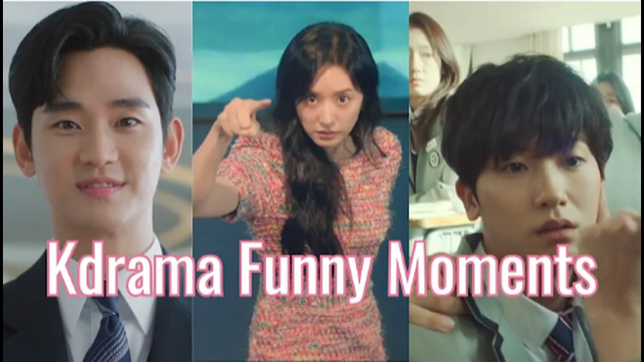 Kdrama Try Not To Laugh | Kdrama Funny Moments 2024 | Part 1