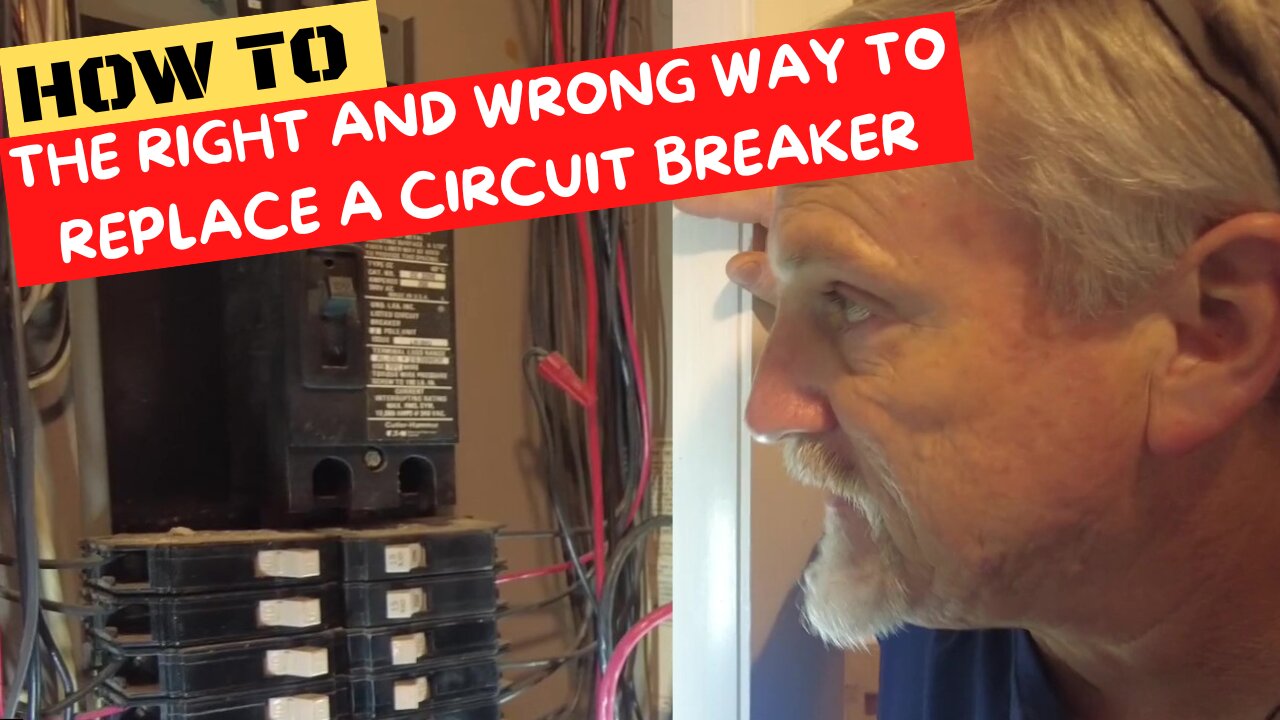 How To, the right and wrong way to replace a circuit breaker