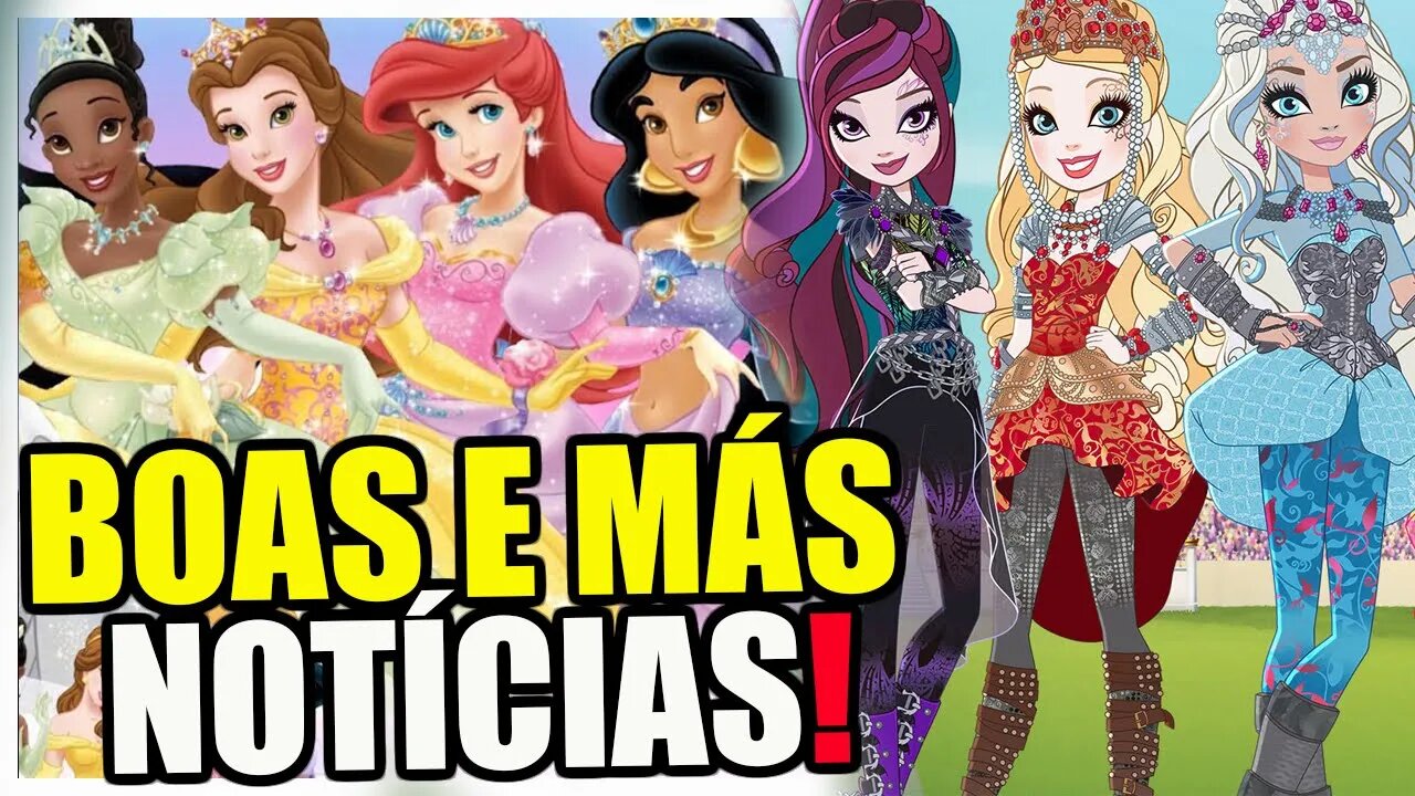 O retorno das PRINCESAS DISNEY e o fim de EVER AFTER HIGH!