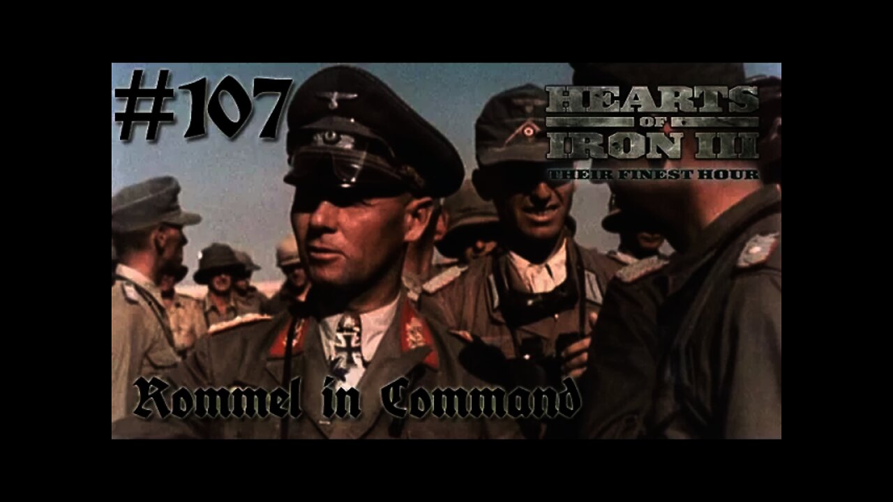 Hearts of Iron 3: Black ICE 8.6 - 107 (Germany) Rommel in Command