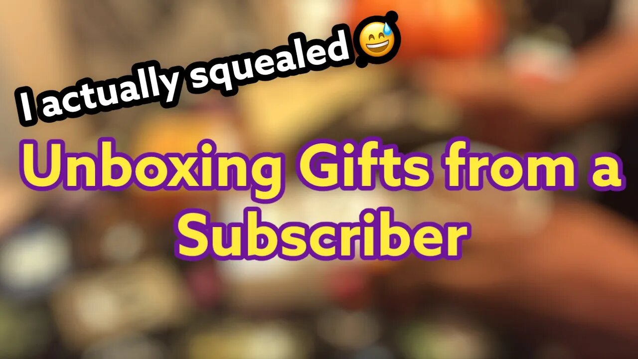 Unboxing Gifts I received from a YouTube Subscriber 🥹😘🙏🏾