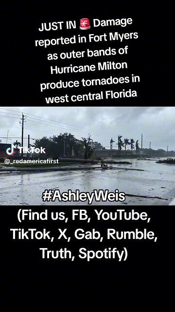 Tornado Damage Ahead of Milton 2024