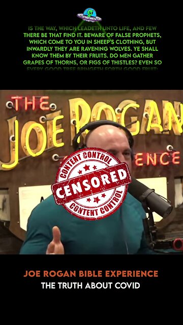 What Made You Question the #Science? THE JOE ROGAN #bible EXPERIENCE #jre #jrechurch #shots #rfkjr