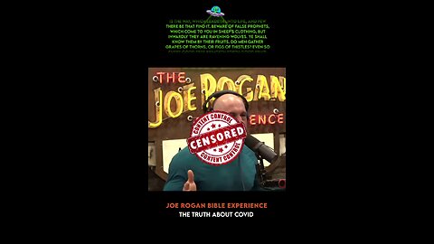 What Made You Question the #Science? THE JOE ROGAN #bible EXPERIENCE #jre #jrechurch #shots #rfkjr