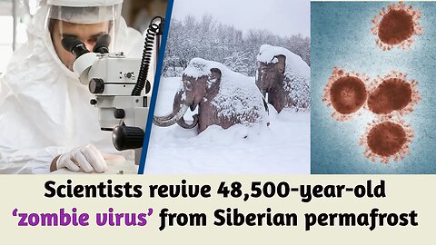 Scientists revive 48,500-year-old ‘zombie virus’ from Siberian permafrost