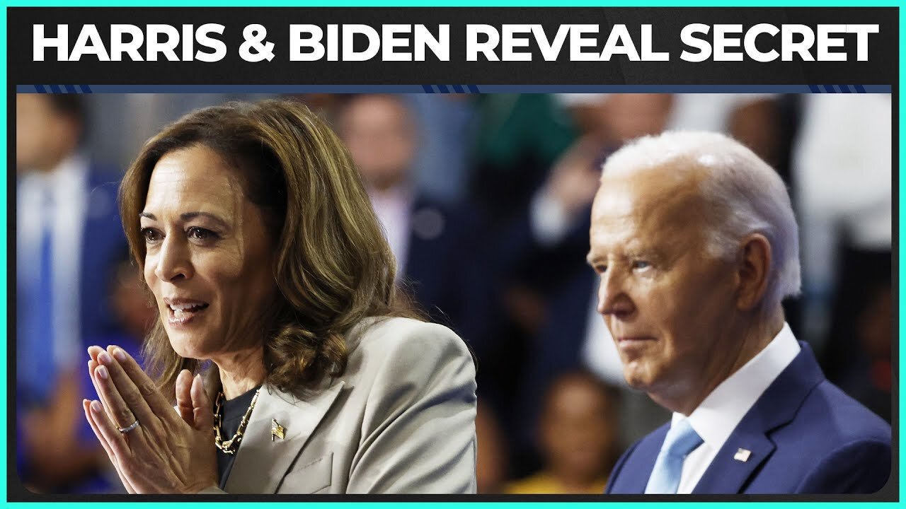 Harris & Biden REVEAL Secret