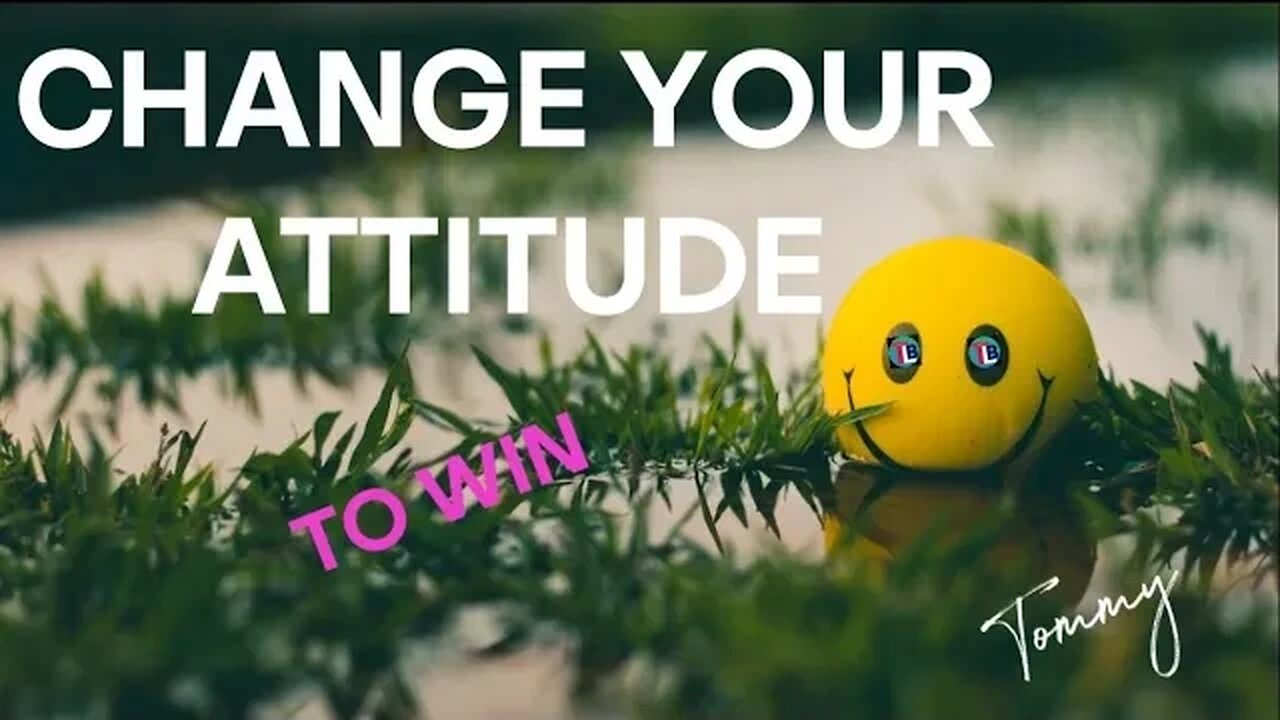 YOUR ATTITUDE, FIX IT OR FAIL