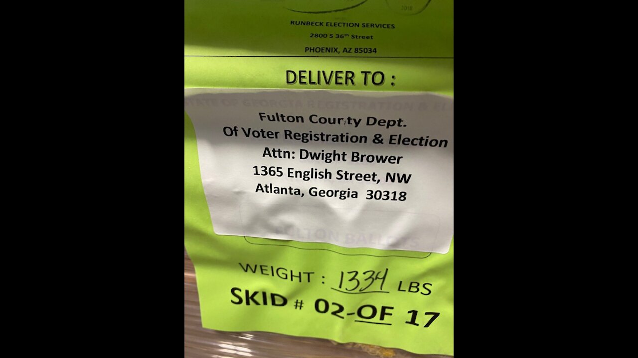 Fake GA ballots from AZ were addressed to GA elections consultant