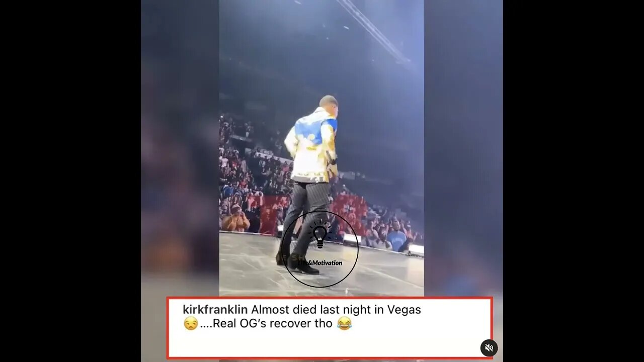 Kirk Franklin Almost Died Live On Stage In Vegas 😱