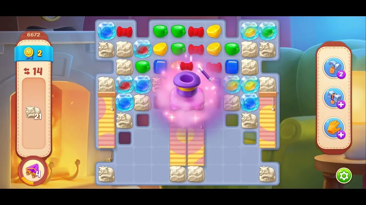 Playrix Homescapes Gameplay Walkthrough Level 6672