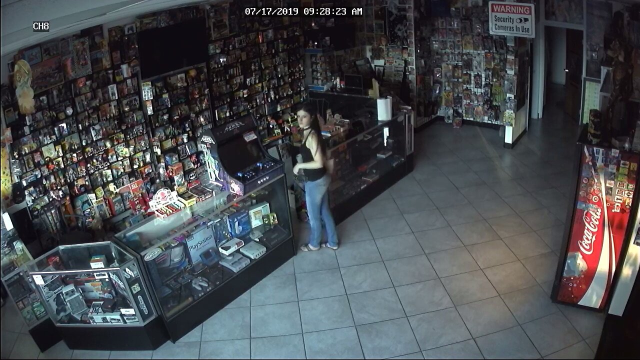 Woman burglarizes family-owned business