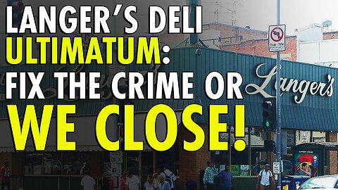 LA's Langer’s Deli owner threatens closure after telling Mayor he wants customers to feel safe