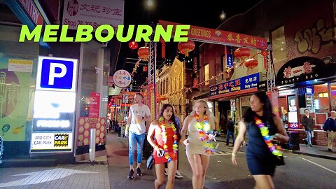 Melbourne CBD || Nightlife Tour in Australias Highest Populated City