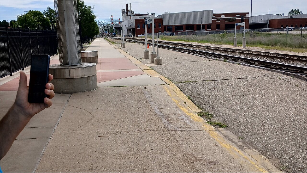 getting trains with my dad!