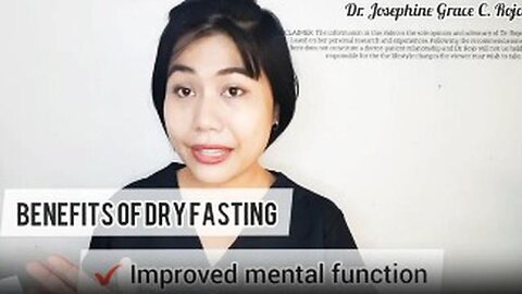 DRY FASTING: Must-Knows & Blood Chemistry after 65 Hours ｜ Dr. Josephine Grace Rojo