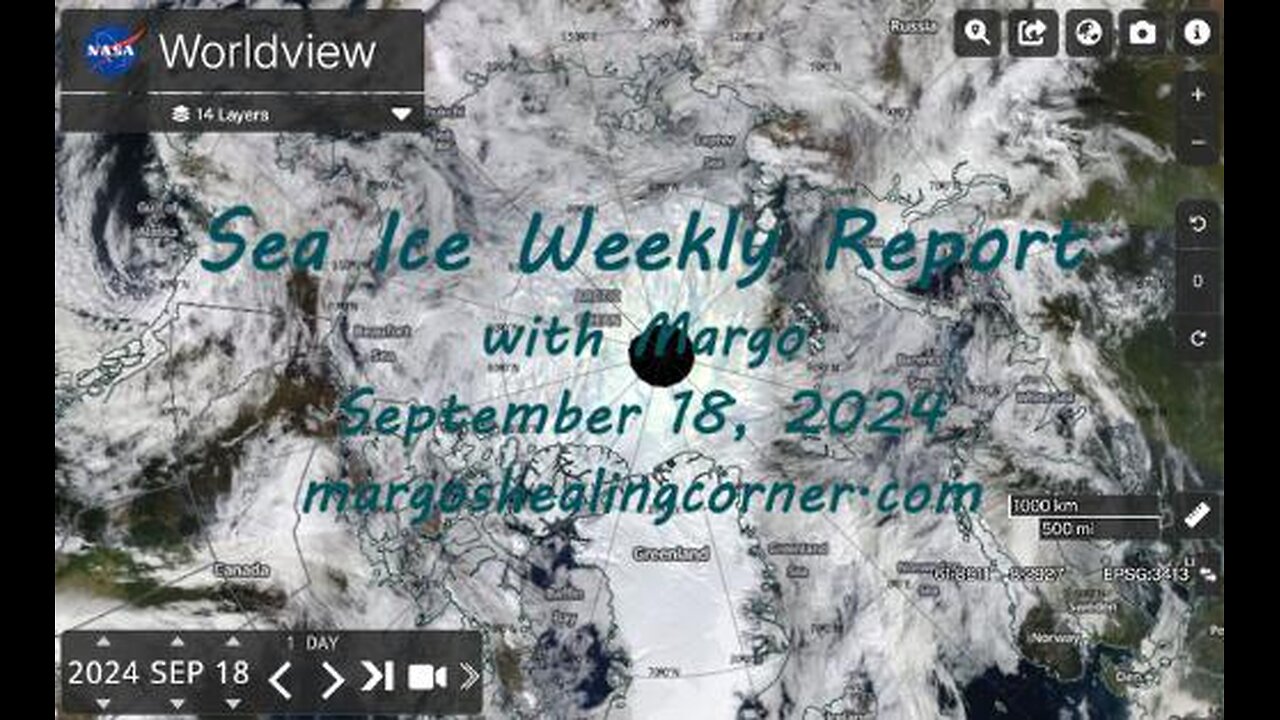 Sea Ice Weekly Report with Margo (Sept. 18, 2024)