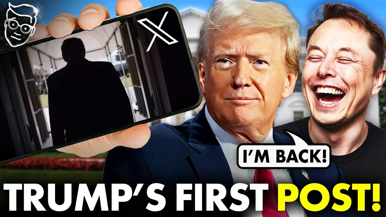 🚨Trump Makes Triumphant Return to Elon Musk’s X | First Post BREAKS Internet | 'HE'S BACK!' 🔥