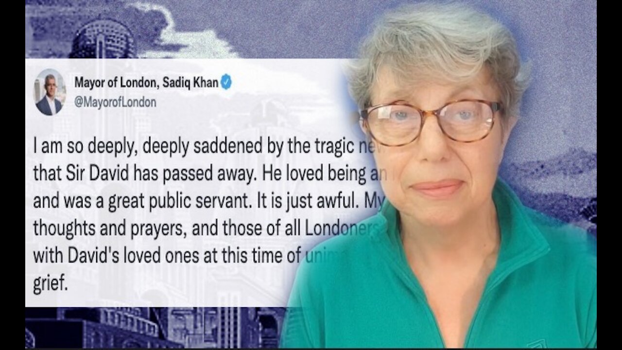 Reactions to a Murder - Sadiq Khan, Ilhan Omar and the British Public
