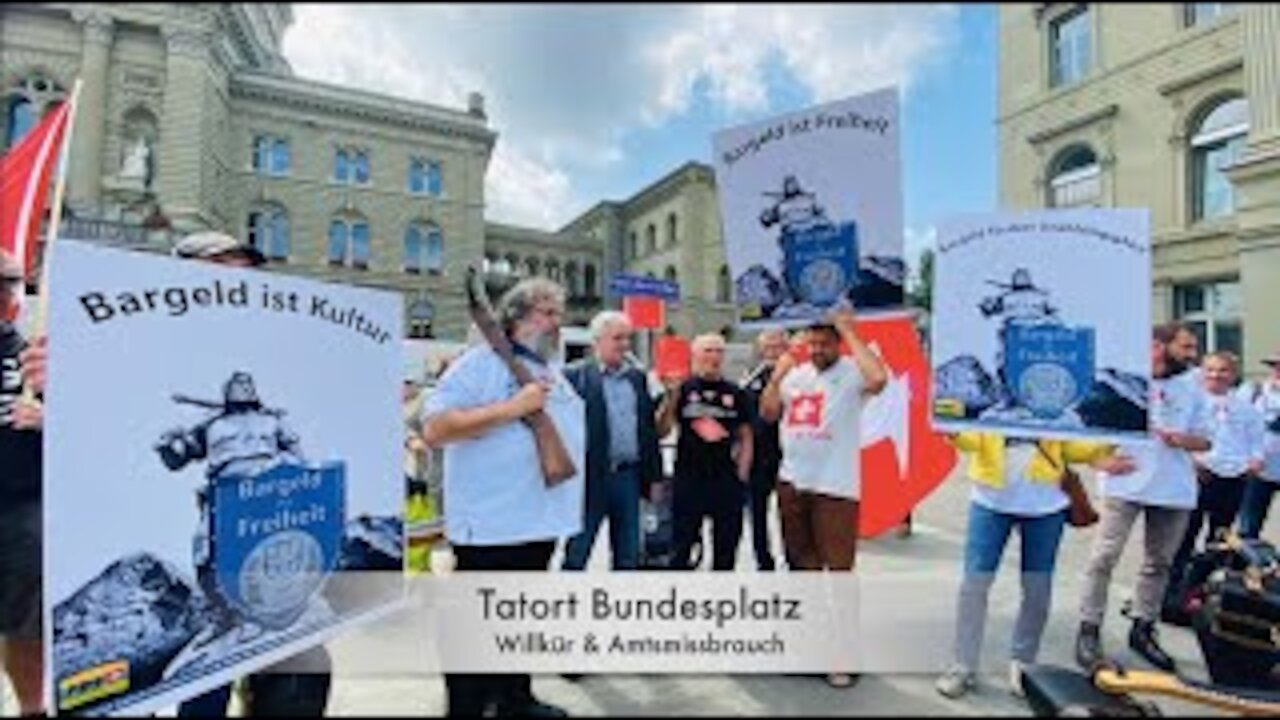 Tatort Bundesplatz - Richard Koller wird verzeigt! Wer verstösst hier gegen unsere Rechtsordnung?