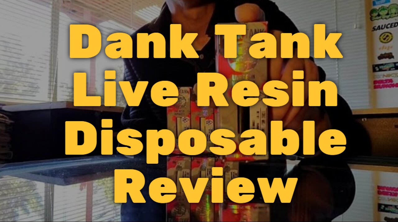 Dank Tank Live Resin Disposable Review - Mild Effects and Potency