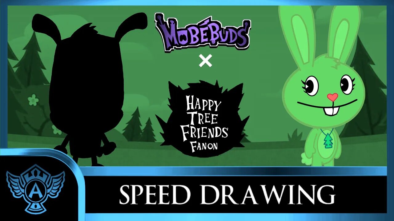 Speed Drawing: Happy Tree Friends Fanon - Trusty | Mobebuds Style