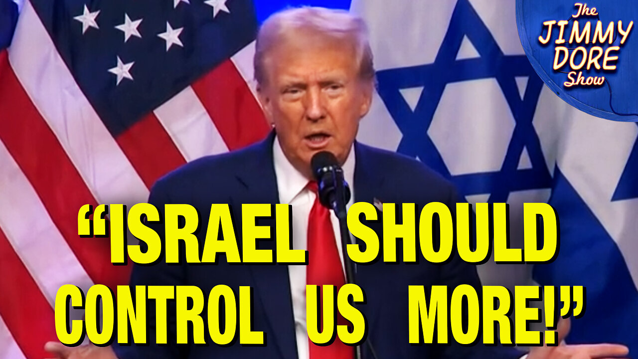 Trump Says Israel Is NOT POWERFUL ENOUGH!