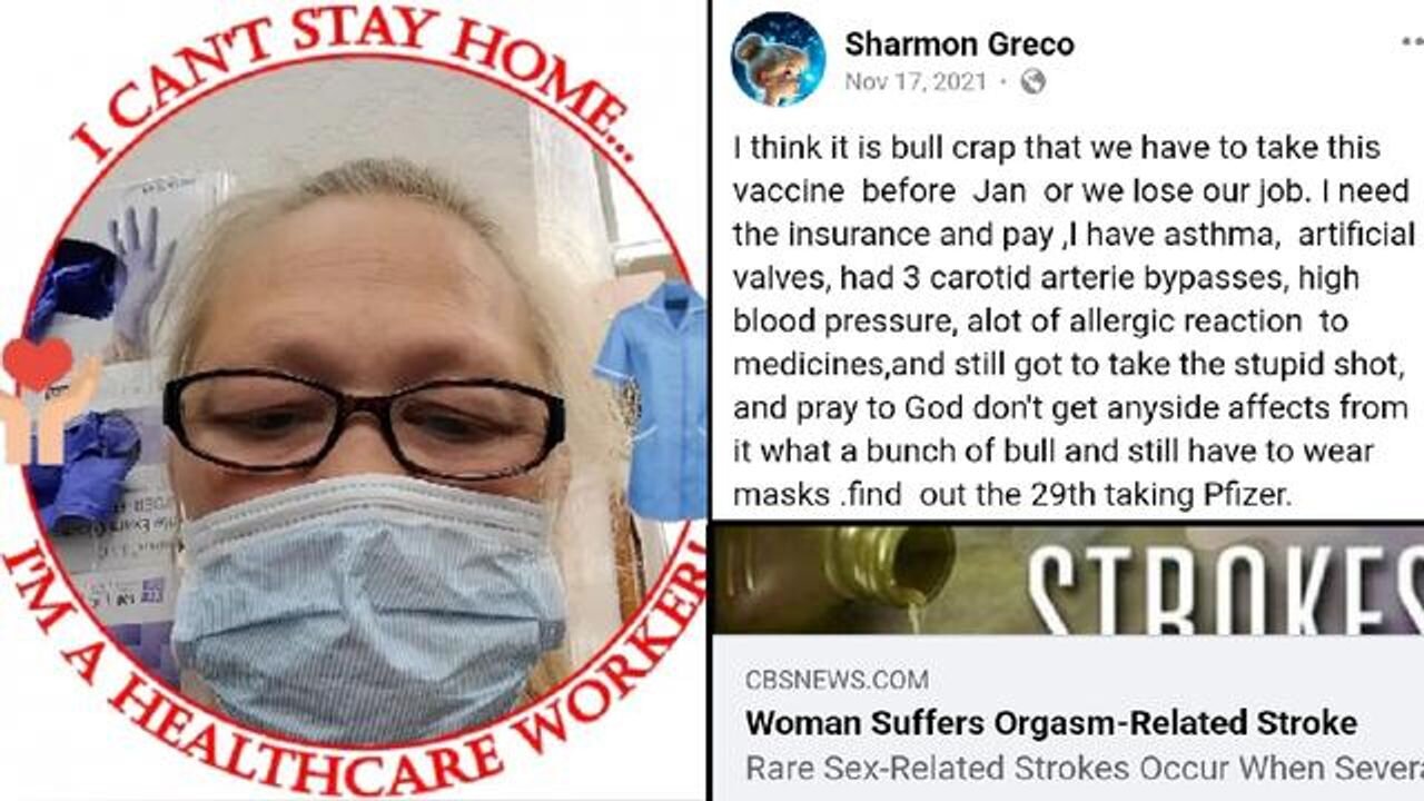 WHOA! JABBED HEALTHCARE WORKER HAS ORGASMIC STROKE? 🤯🤡😯