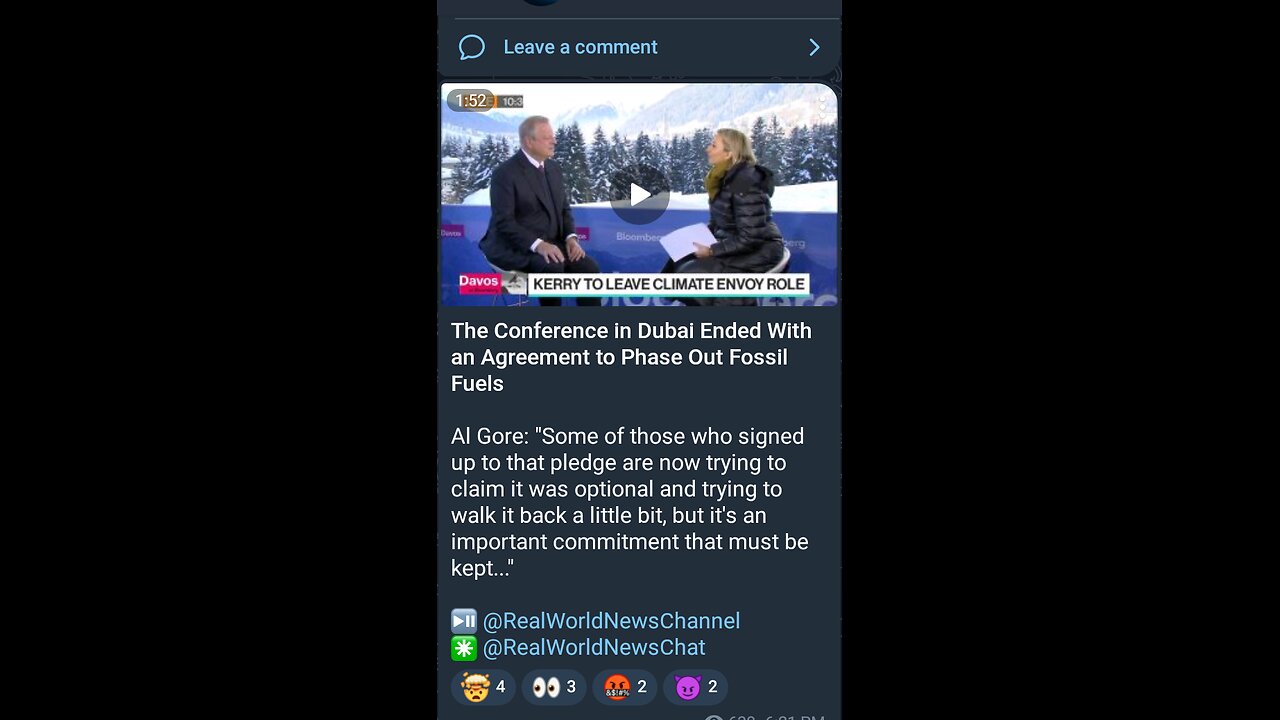 News Shorts: Al Gore talks Conference in Dubai