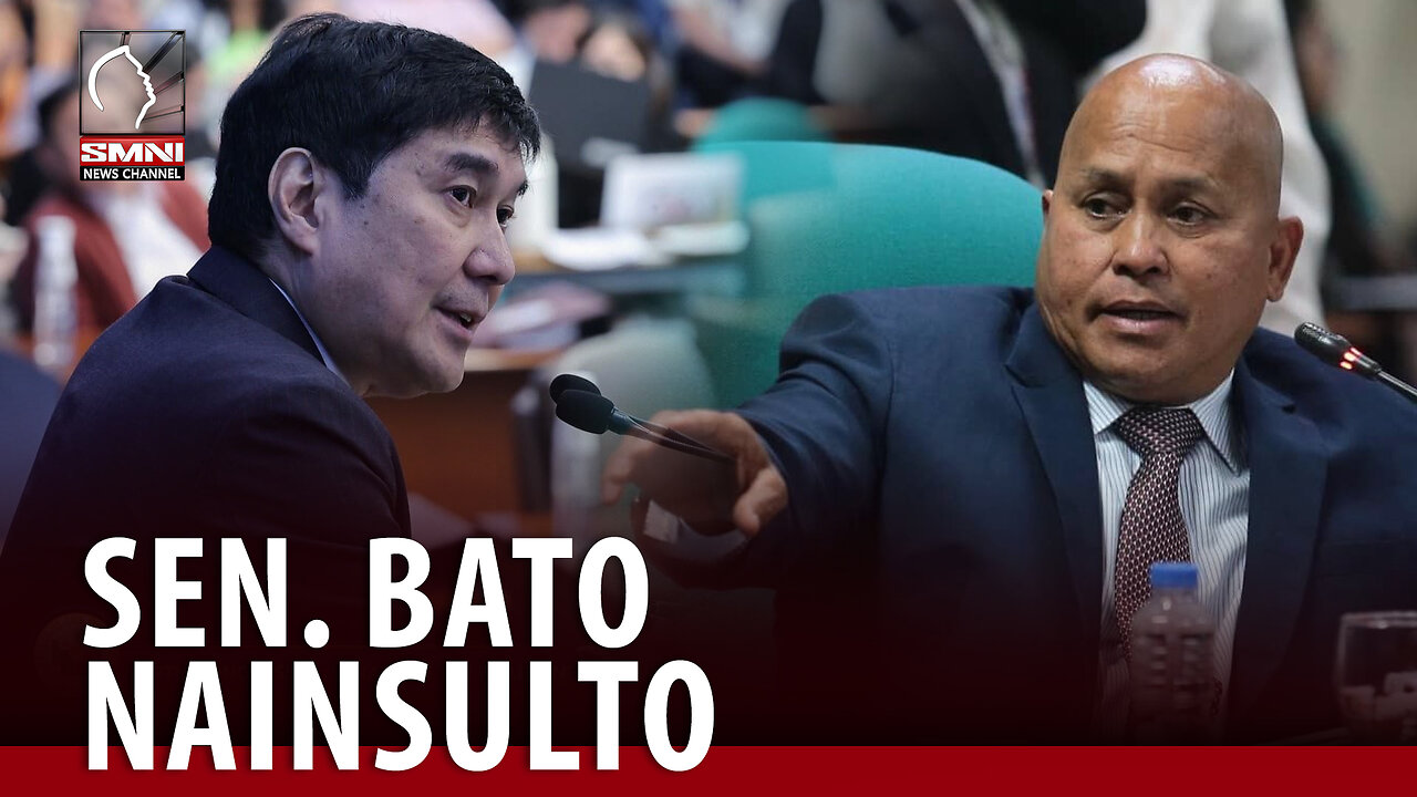 Sen. Bato, nainsulto sa pag-walkout ni Sen. Tulfo