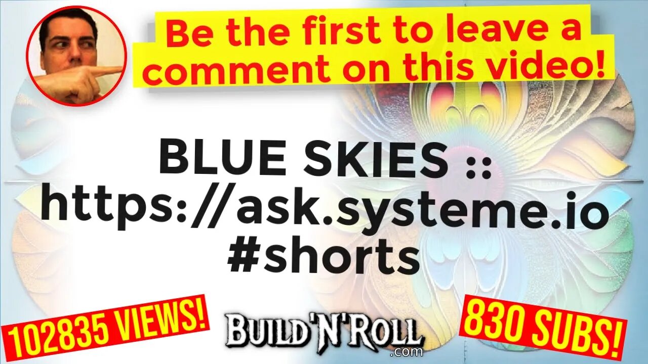 BLUE SKIES :: https://ask.systeme.io #shorts