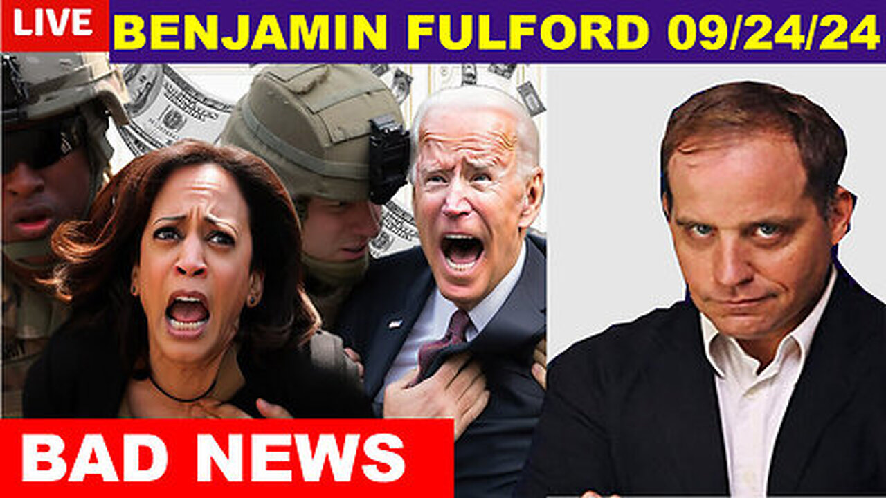 BENJAMIN FULFORD SHOCKING 09.24.2024,THE MOST MASSIVE ATTACK IN THE WOLRD HISTORY