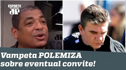 Vampeta POLEMIZA: "ser diretor do Corinthians? Nem se estivesse passando fome!"