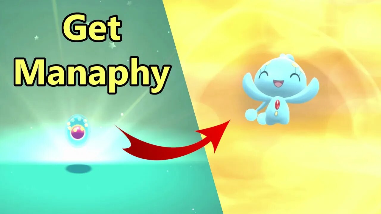 How to get MANAPHY in Pokemon Brilliant Diamond and Shining Pearl - Manaphy Mystery Gift