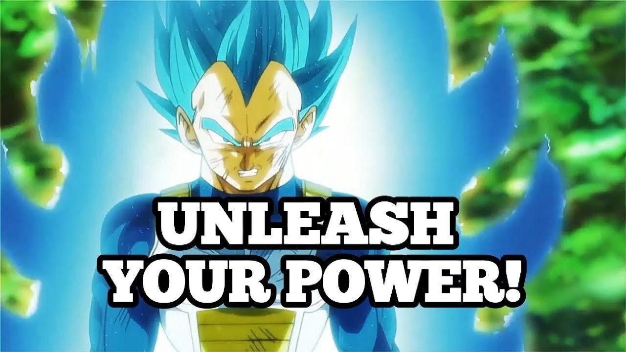 Unleash Yourself. Prince Vegeta Motivational Speech.