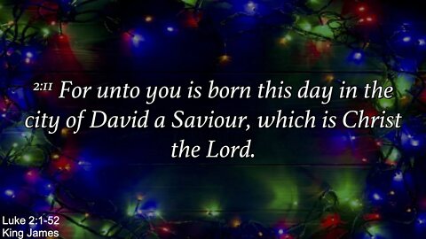 Sunday Morning, Dec. 11th - CHRISTMAS