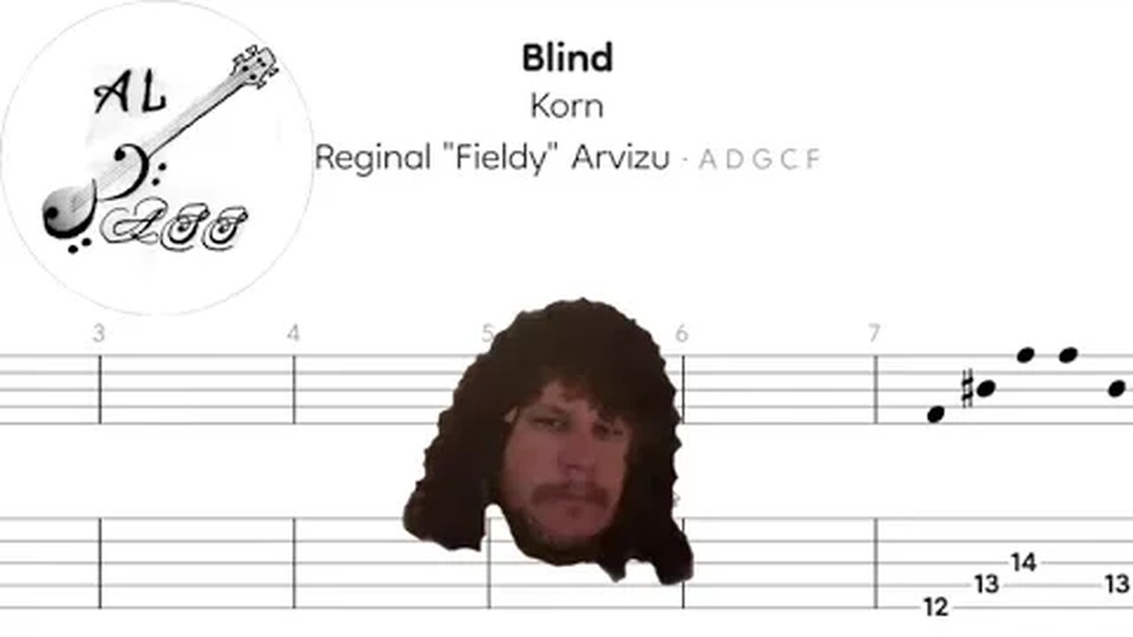 Korn - Blind (Bass TAB)