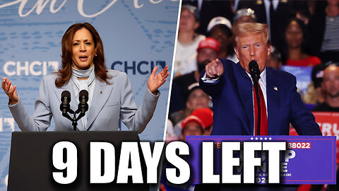 9 Days To Go: Trump Train Gains Steam