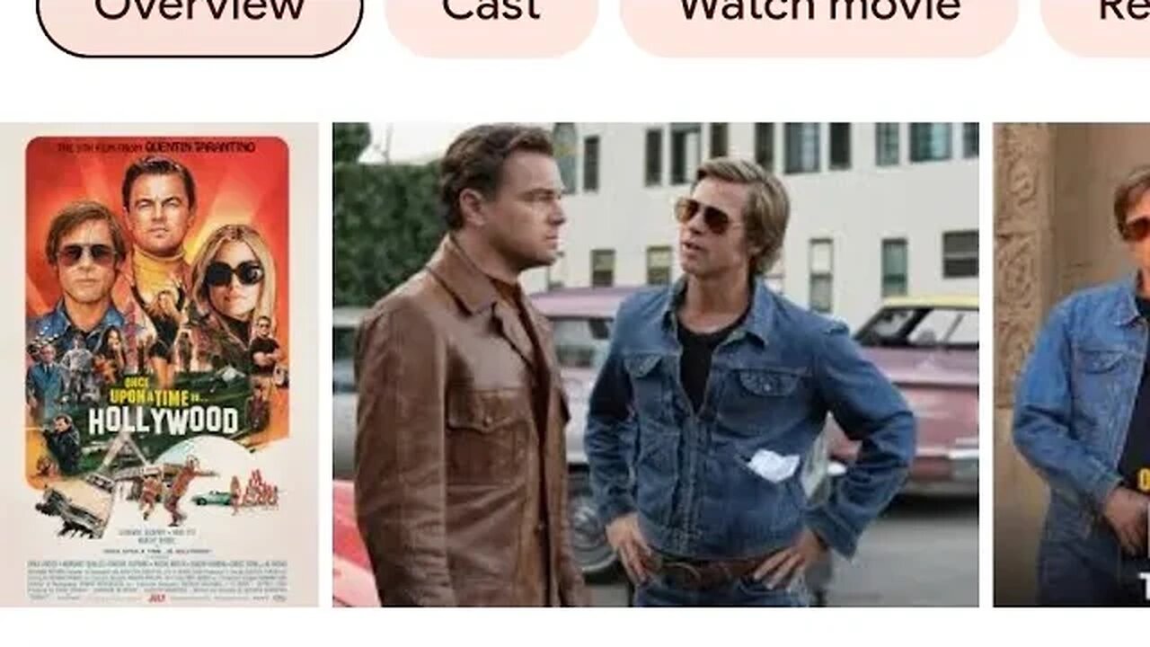 Once Upon a Time... in Hollywood PG12 2019 ‧ Drama/Comedy