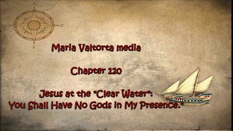 Jesus at the Clear Water. You Shall Have No Gods in My Presence.