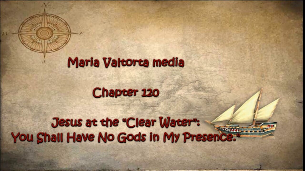 Jesus at the Clear Water. You Shall Have No Gods in My Presence.