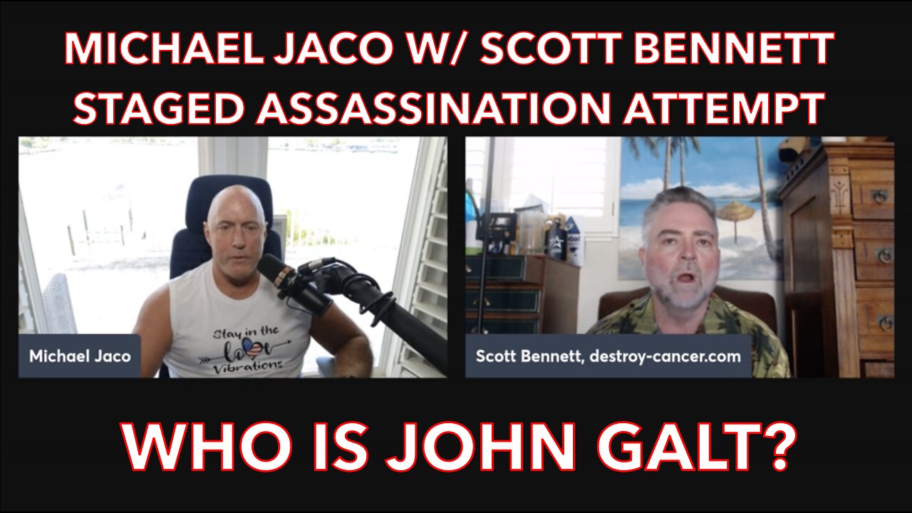 Scott Bennett former US army psychological warfare officer discusses Trump Assassination Attempt.