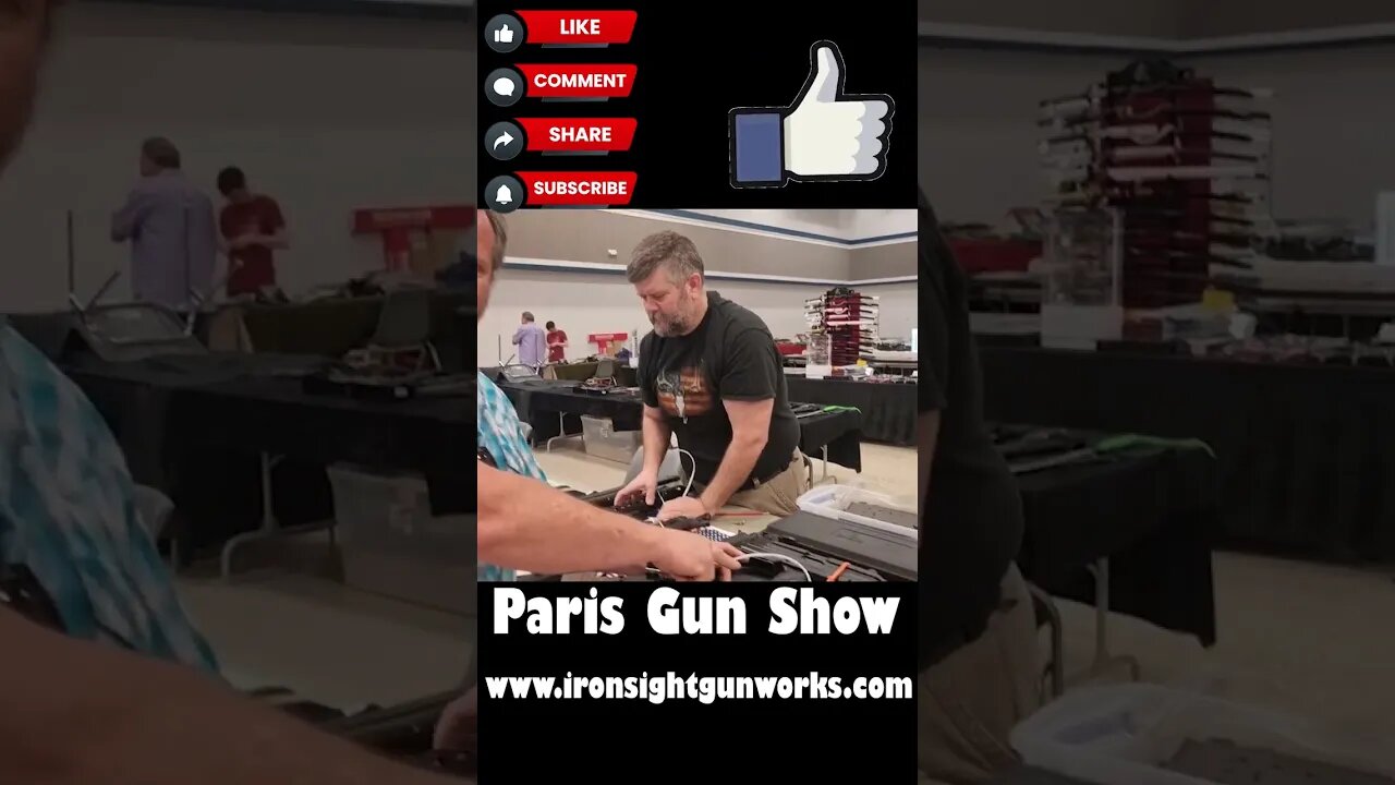 Paris gun show #shorts