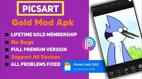 PICSART MOD APK 2022 💛 | LATEST PICSART GOLD MOD APK 2022 😎 | #picsartmod #picsartgoldpremium