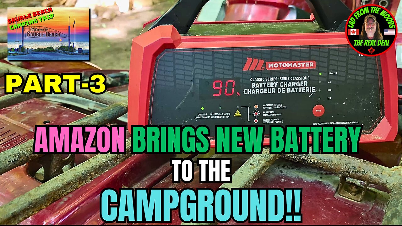 Amazon Brings New Battery To Campground!! - Part-3 - August 21st, 2024