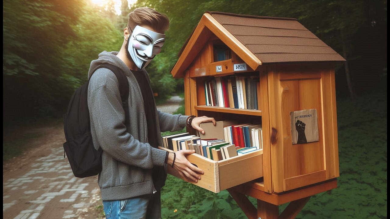 ERMAHGERD - I'm putting books in the street library - Episode 3 - Marion