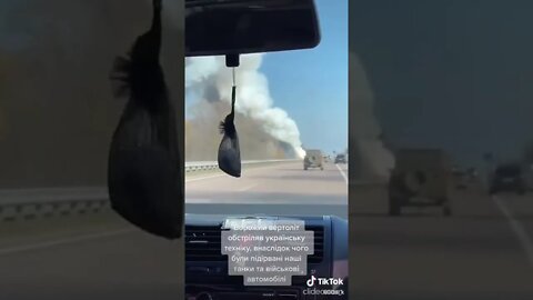 Russian helicopter knocks out BUK